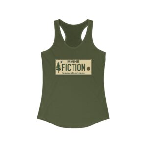 FICTION license plate women's tank top