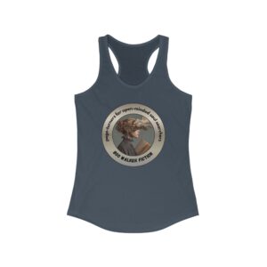 page-turners women's tank top (a woman reading image)